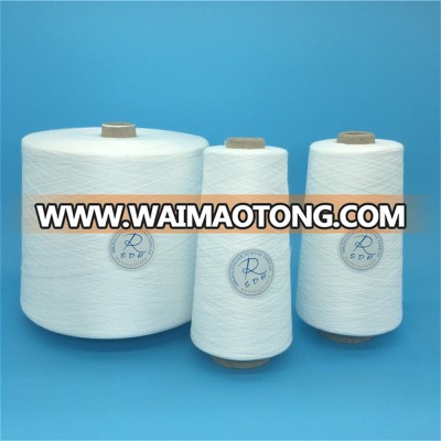 100% spun polyester yarn for woven label